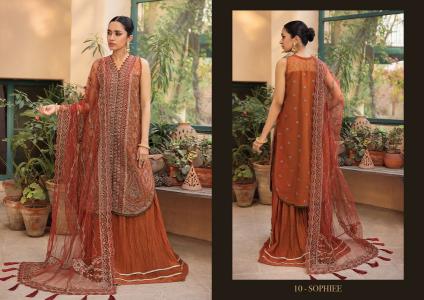 XENIA La mode Unstitch Luxury collection Original Pakistani Suits