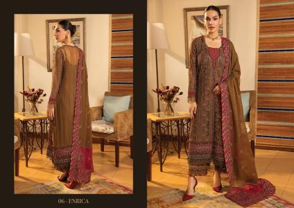 XENIA La mode Unstitch Luxury collection Original Pakistani Suits