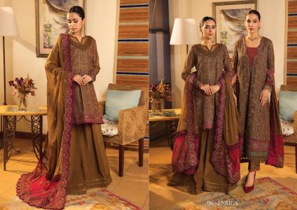 XENIA La mode Unstitch Luxury collection Original Pakistani Suits