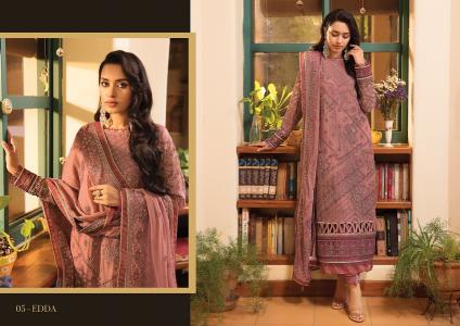 XENIA La mode Unstitch Luxury collection Original Pakistani Suits