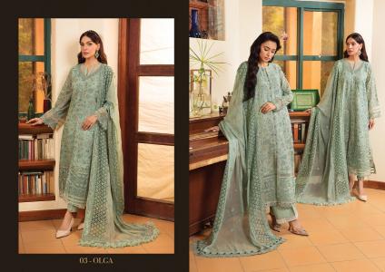 XENIA La mode Unstitch Luxury collection Original Pakistani Suits