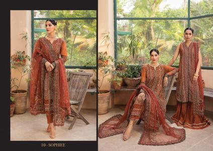 XENIA La mode Unstitch Luxury collection Original Pakistani Suits