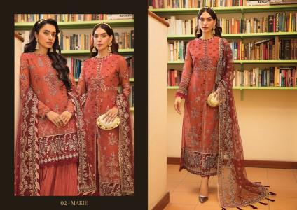 XENIA La mode Unstitch Luxury collection Original Pakistani Suits