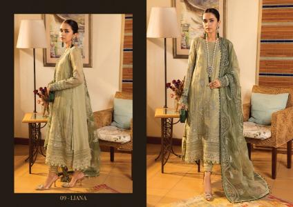 XENIA La mode Unstitch Luxury collection Original Pakistani Suits