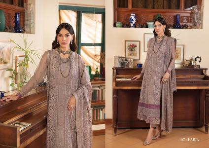 XENIA La mode Unstitch Luxury collection Original Pakistani Suits