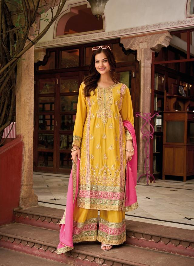 Your Choice Galaxy 4 Chinon Designer Salwar Kameez Wholesale Catalog