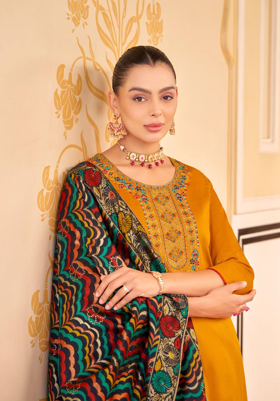 Alok Meera Vol 13 Cotton Dress Material Wholesale Catalog