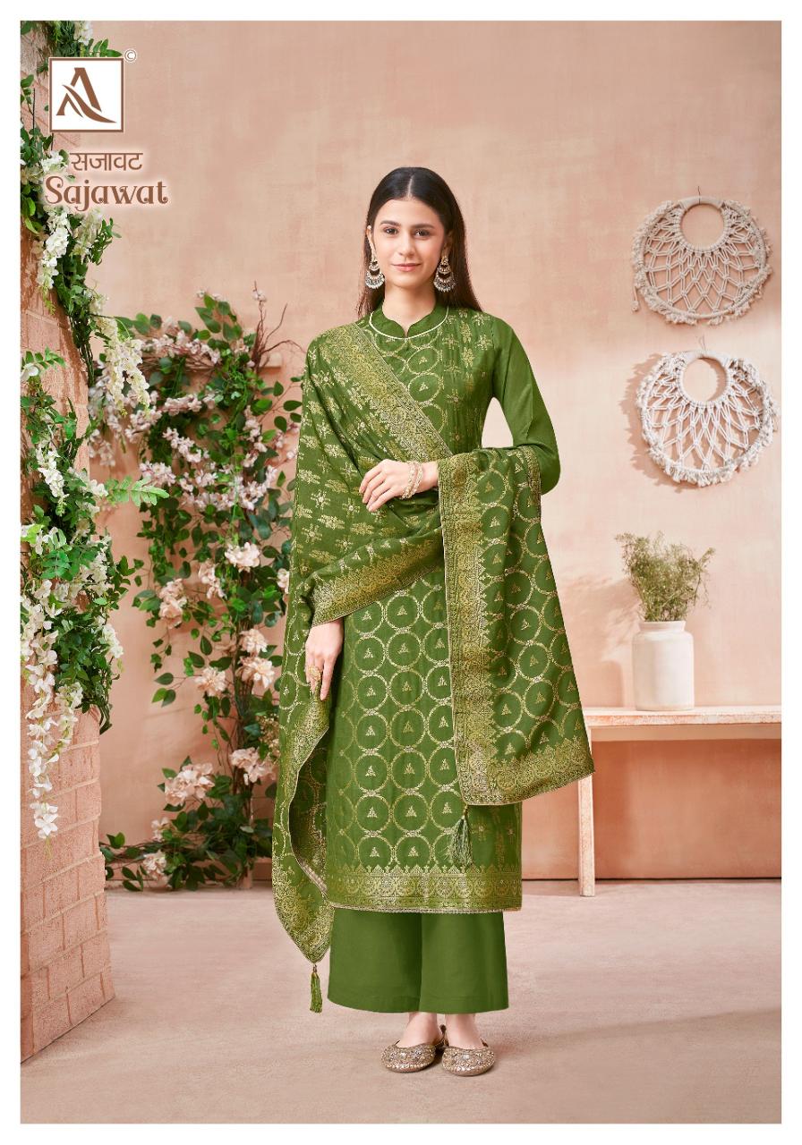 Alok Sajawat Vol 2 Designer Dress Materials Wholesale Catalog