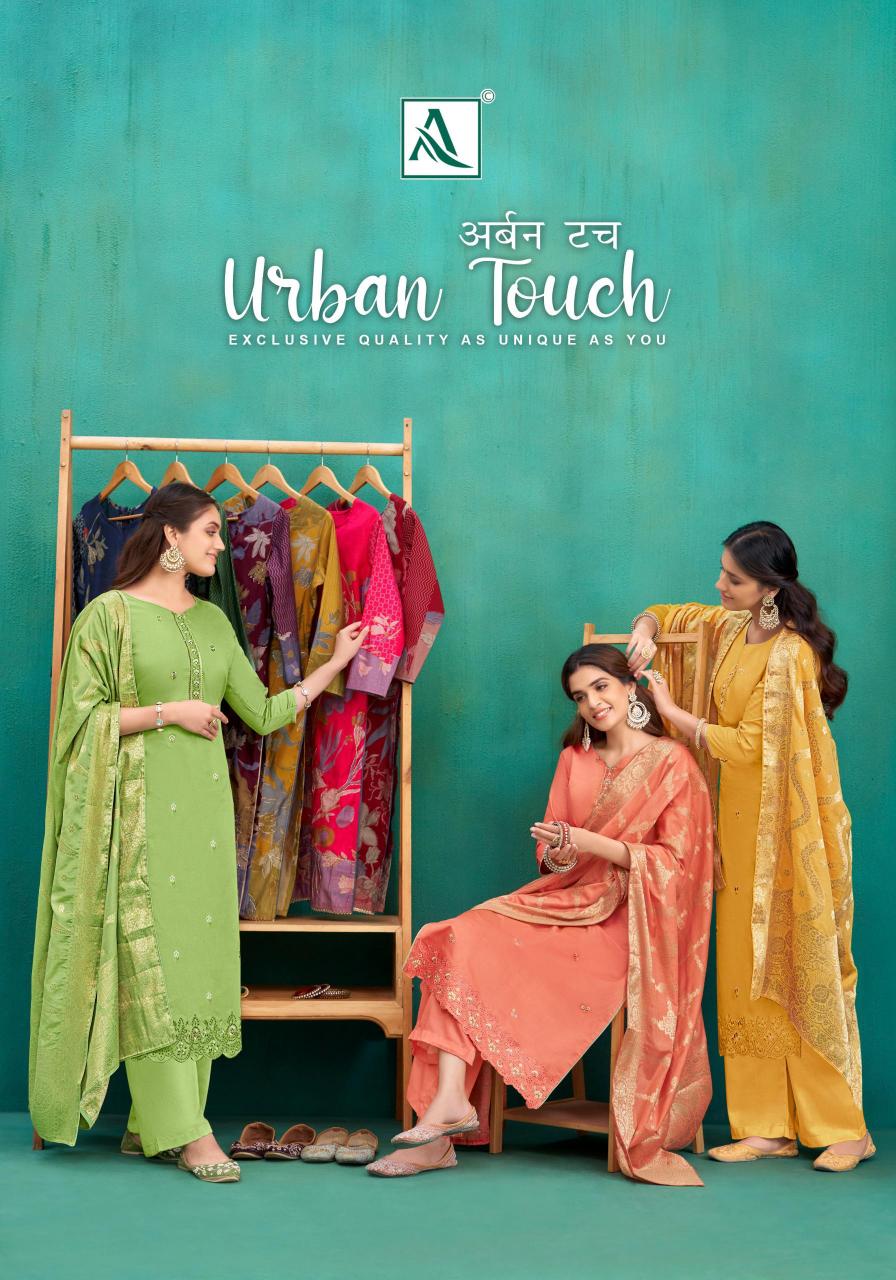 Alok Urban Touch Cotton Dress Material Wholesale Catalog