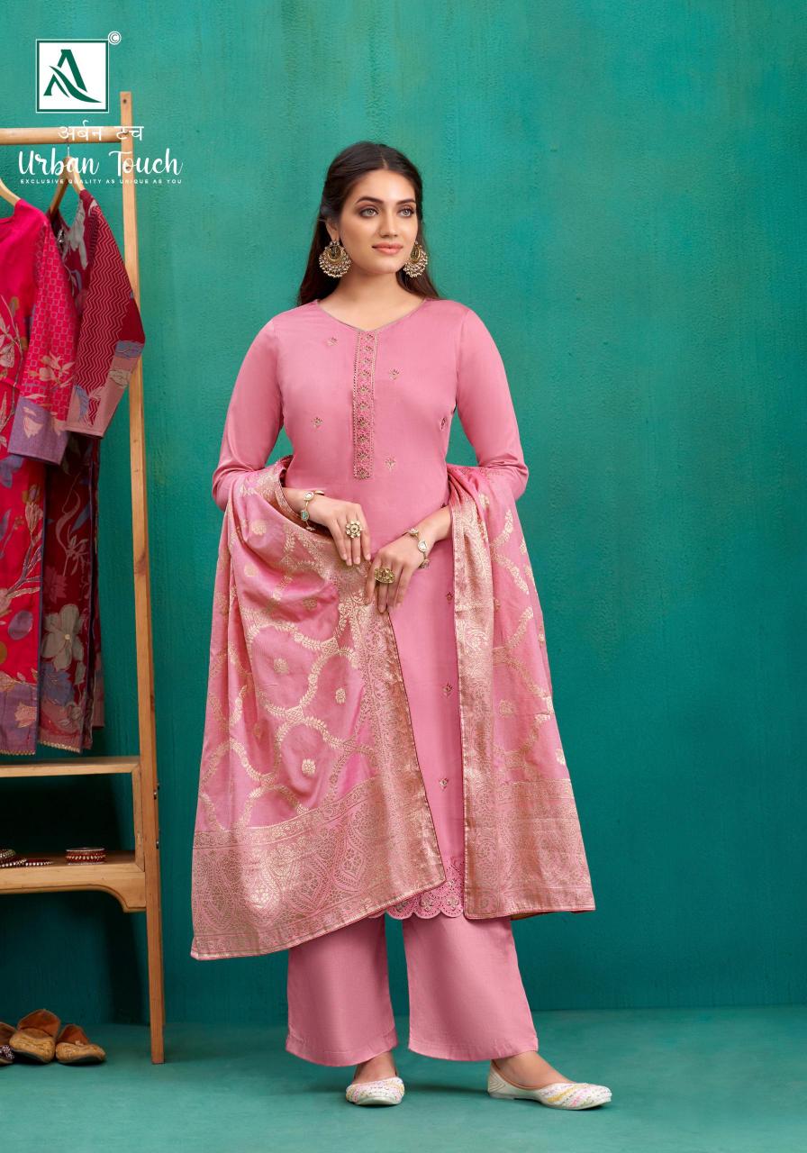 Alok Urban Touch Cotton Dress Material Wholesale Catalog