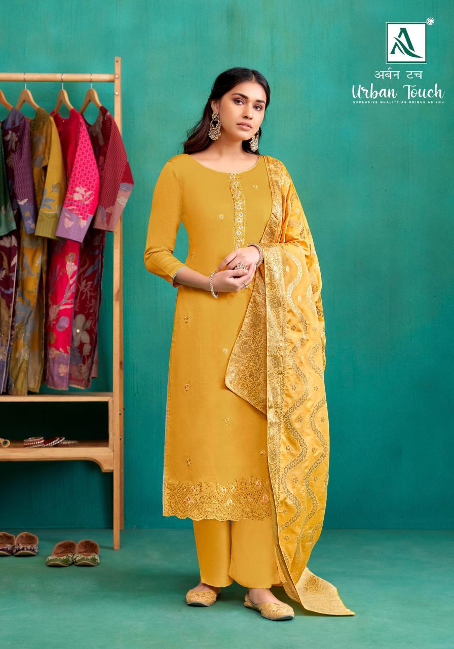 Alok Urban Touch Cotton Dress Material Wholesale Catalog