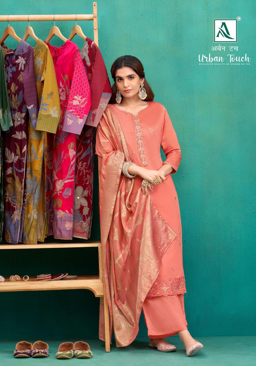 Alok Urban Touch Cotton Dress Material Wholesale Catalog