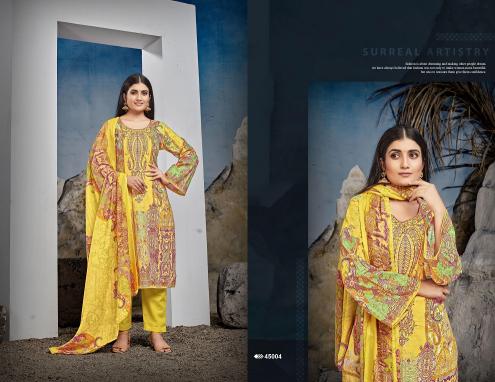 Apna Razia Sultan Vol-45 – Dress Material - Wholesale Catalog