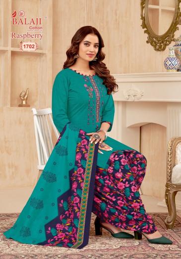 Balaji Rasberry Vol-17 – Embroidery Dress Material - Wholesale Catalog