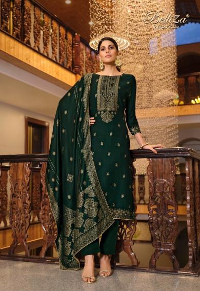 Belliza Aamira Fancy Pashmina Dress Material Wholesale Catalog