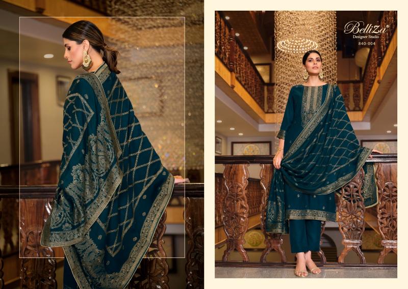 Belliza Aamira Fancy Pashmina Dress Material Wholesale Catalog