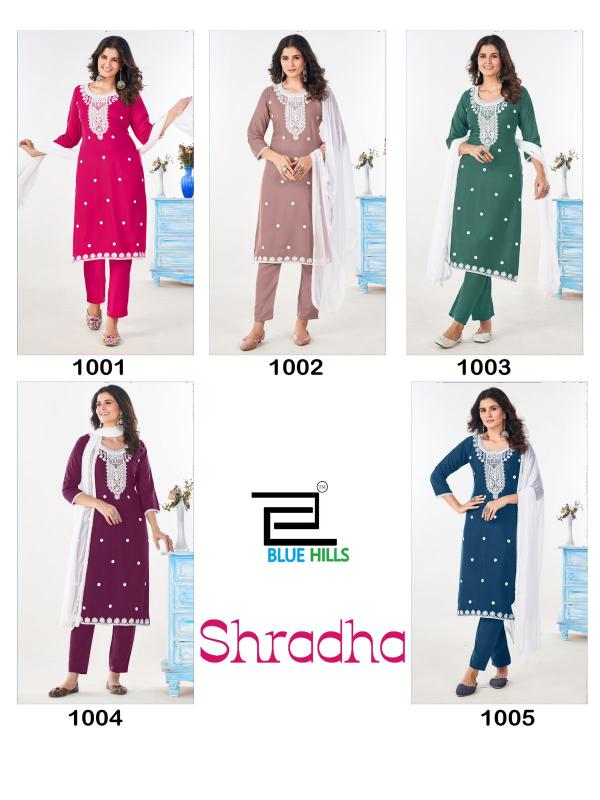 Blue Hills Shradha Creative India Kurti Palace Wholesale Catalog