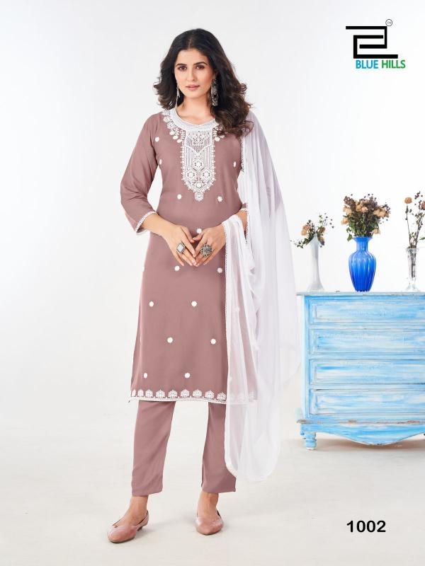 Blue Hills Shradha Creative India Kurti Palace Wholesale Catalog