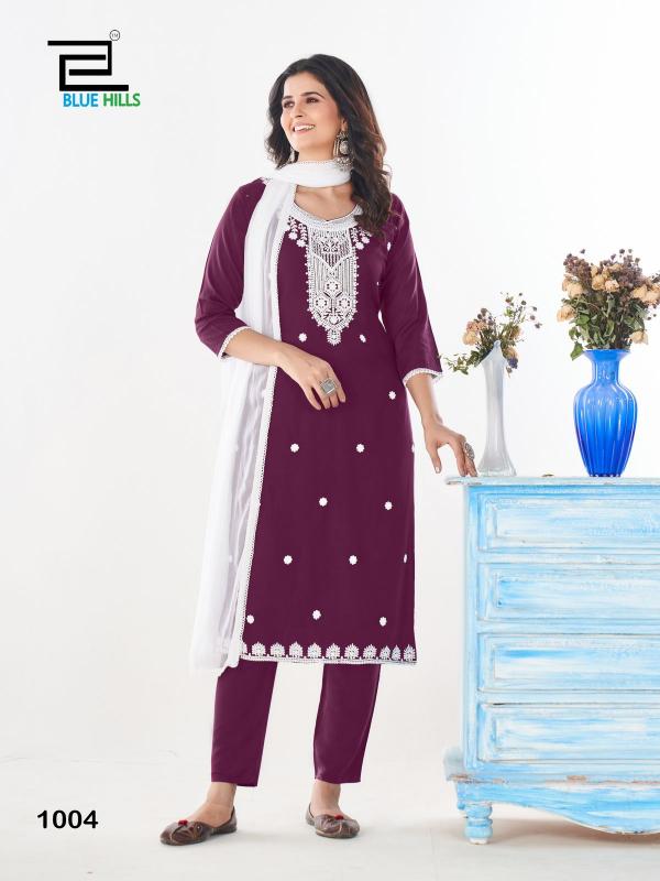 Blue Hills Shradha Creative India Kurti Palace Wholesale Catalog