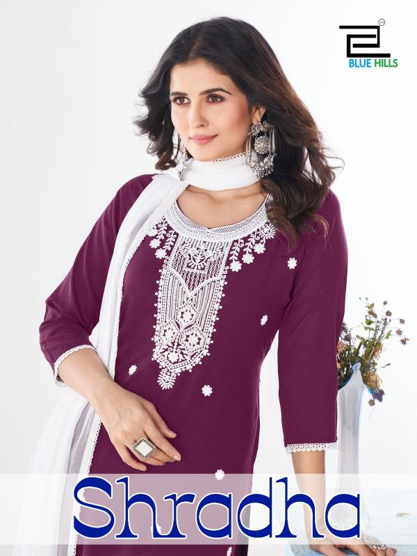 Blue Hills Shradha Creative India Kurti Palace Wholesale Catalog