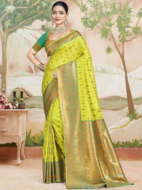 Bunawat Abhibhuti Silk Festival Wear Saree Wholesale catalog