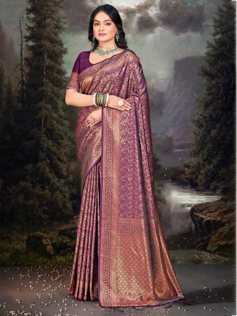 Bunawat Rajwadi Vol 06 Silk Sarees Wholesale Market in Surat 