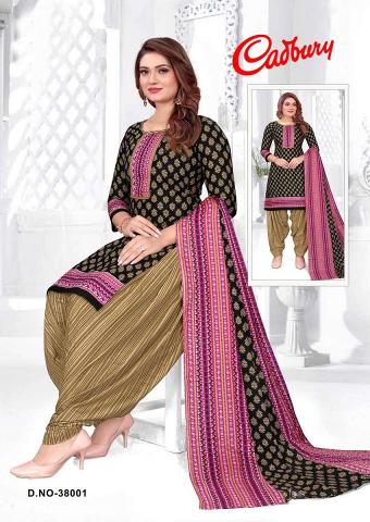 Cadbury Synthetic Vol-38 – Dress Material - Wholesale Catalog