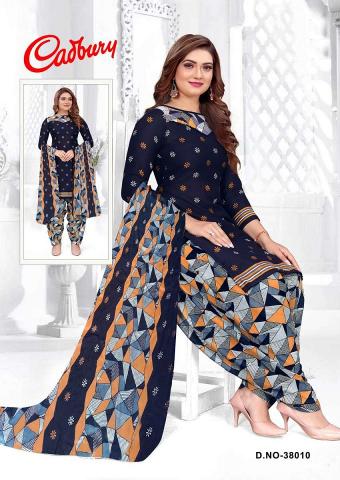 Cadbury Synthetic Vol-38 – Dress Material - Wholesale Catalog