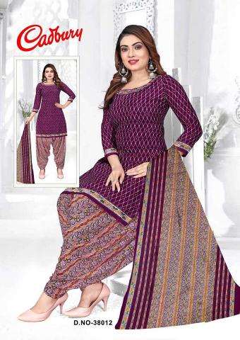 Cadbury Synthetic Vol-38 – Dress Material - Wholesale Catalog