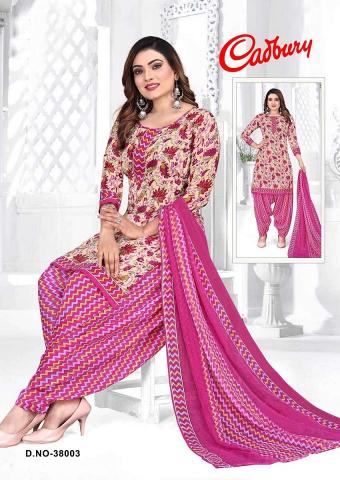 Cadbury Synthetic Vol-38 – Dress Material - Wholesale Catalog