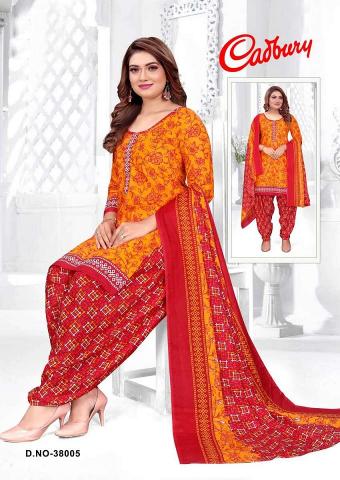 Cadbury Synthetic Vol-38 – Dress Material - Wholesale Catalog