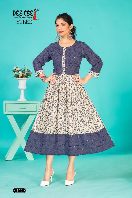 DEECEE Stree Buy Daily Wear Kurtis Online India Wholesale Catalog