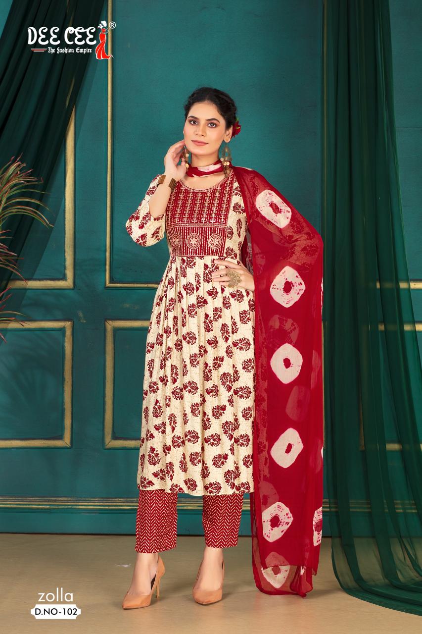 DEECEE ZOLLA Kurti Wholesale Catalog