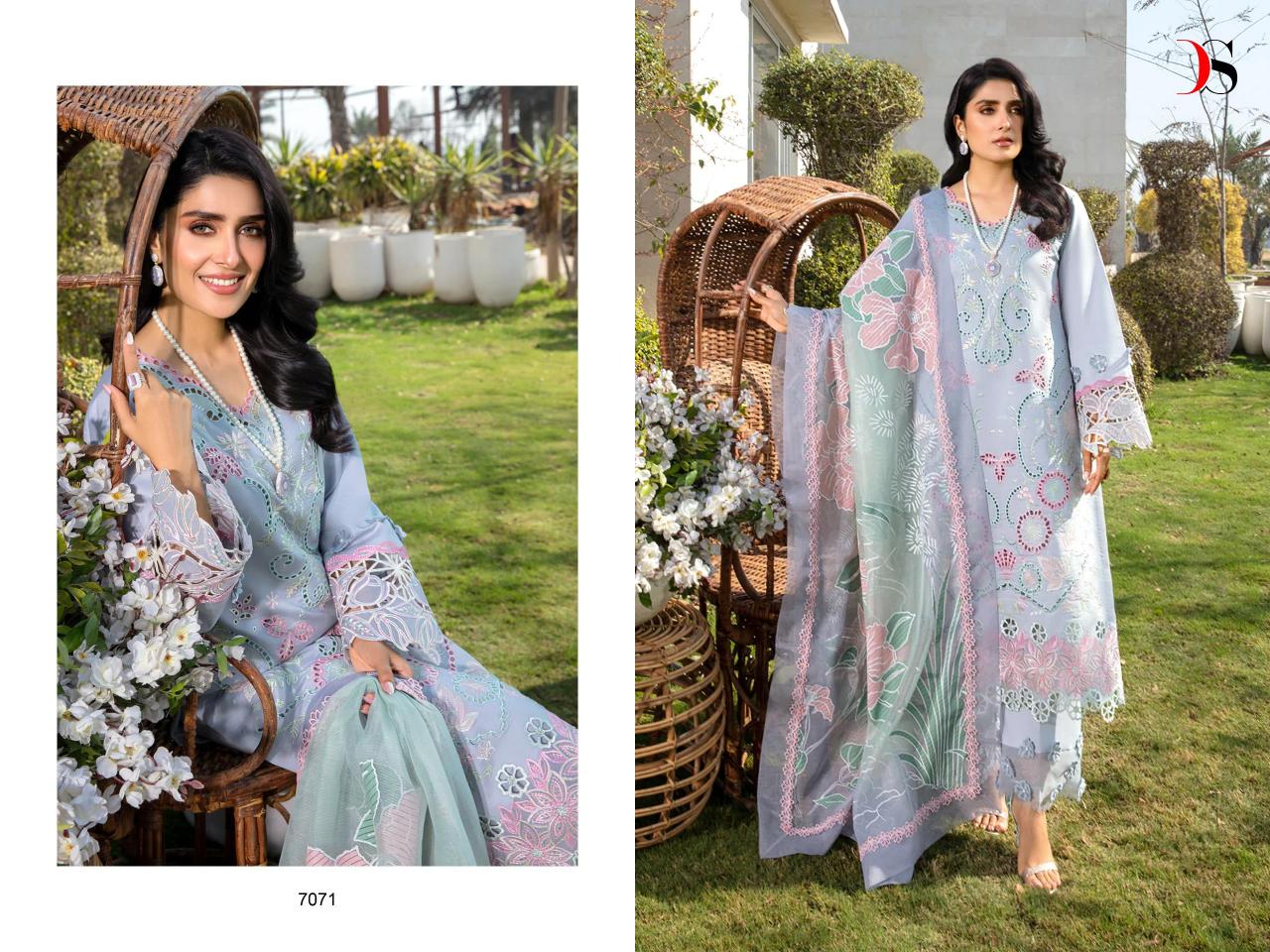 Deepsy Rangrasiya Premium 24 Vol 3 Pakistani Suit Wholesale Catalog