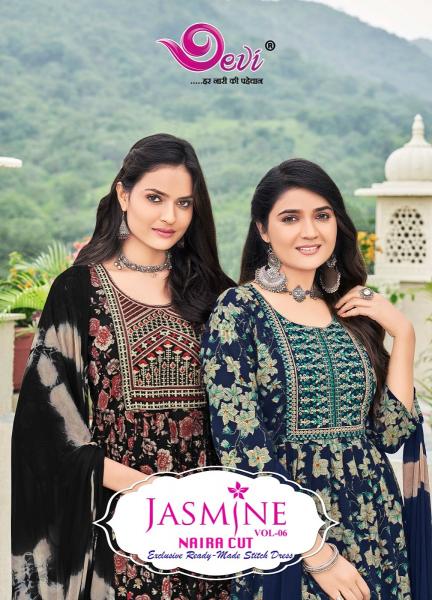 Devi Jasmine Vol-6 – Nyra Cut Kurti With Pant & Dupatta - Wholesale Catalog