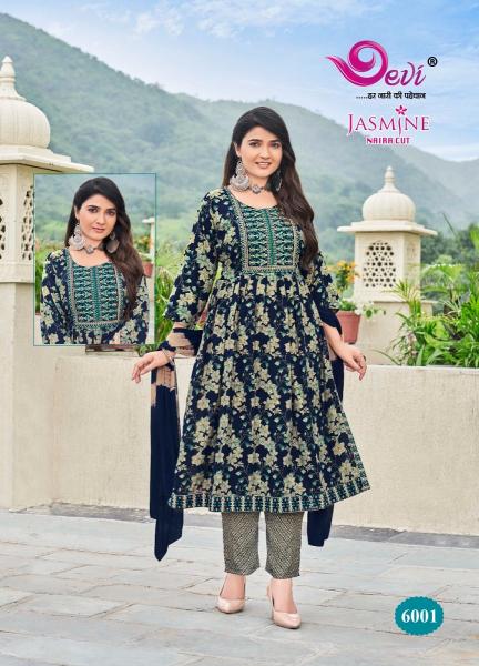 Devi Jasmine Vol-6 – Nyra Cut Kurti With Pant & Dupatta - Wholesale Catalog