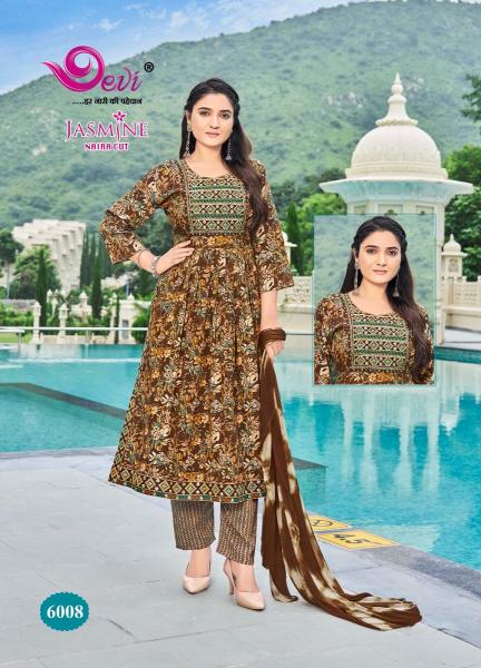 Devi Jasmine Vol-6 – Nyra Cut Kurti With Pant & Dupatta - Wholesale Catalog