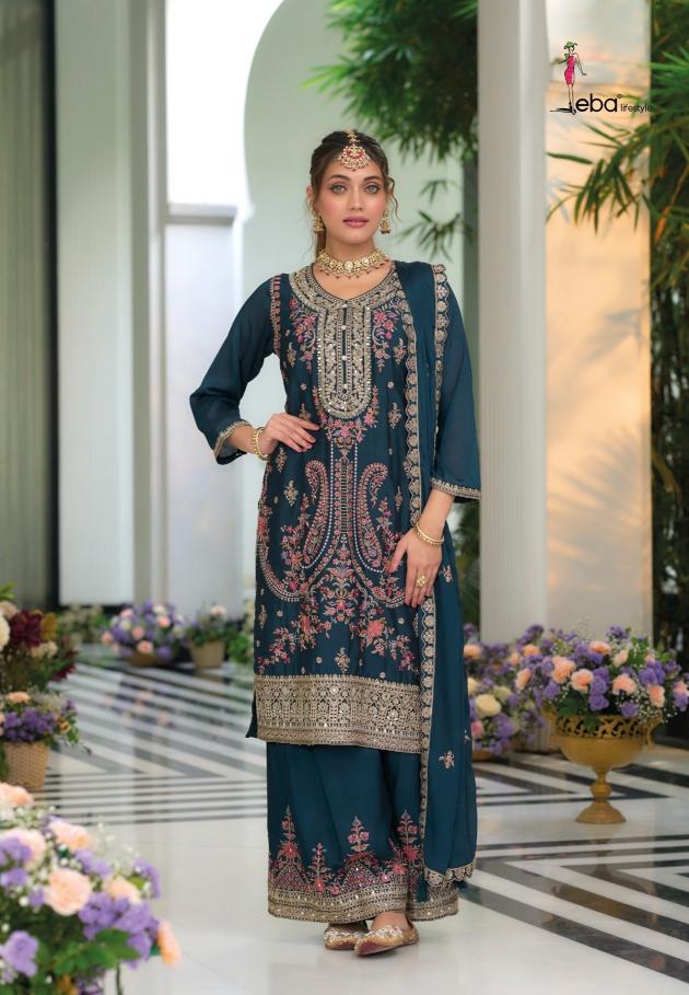 Eba Sagun Vol 2 Chinon Readymade Pakistani Suits Wholesale Catalog