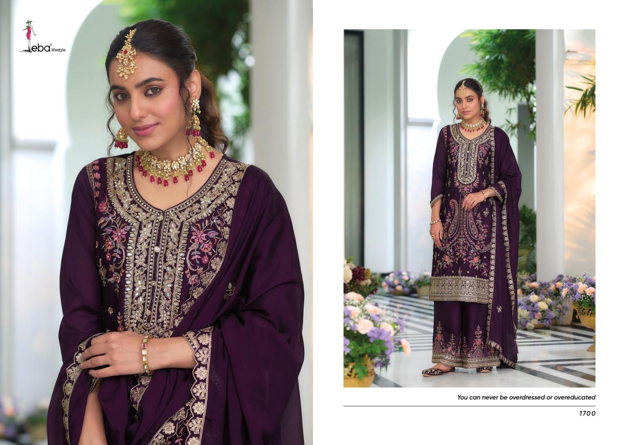 Eba Sagun Vol 2 Chinon Readymade Pakistani Suits Wholesale Catalog