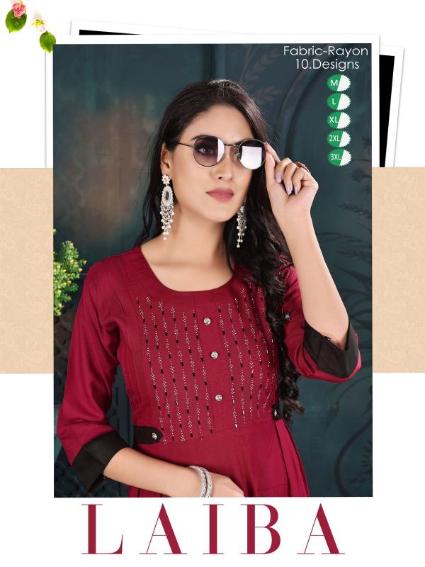 FASHION TALK LAIBA Kurti Wholesale Catalog