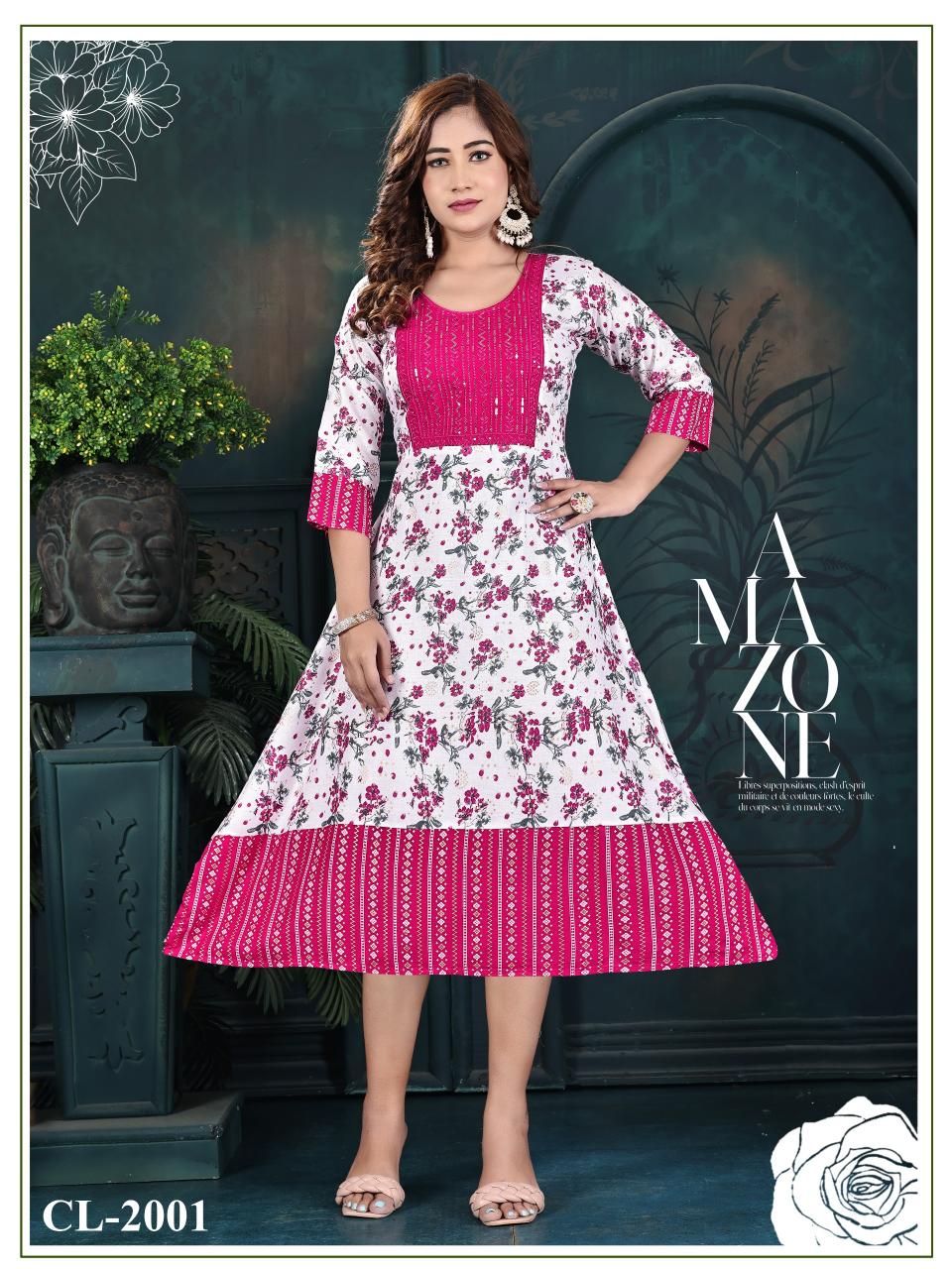 FASHION TALK SABA Vol 2 kurti zone india Wholesale Catalog