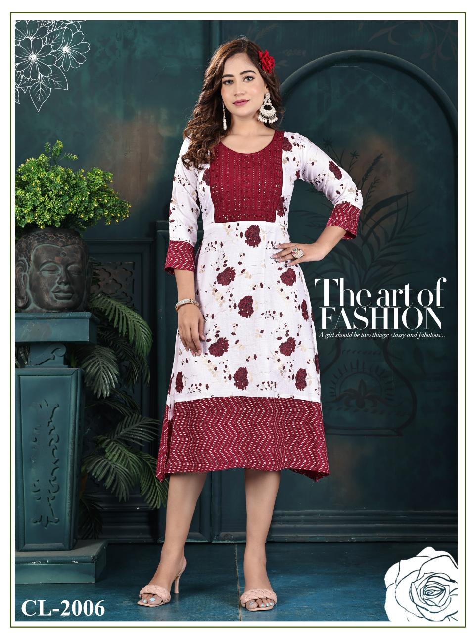 FASHION TALK SABA Vol 2 kurti zone india Wholesale Catalog