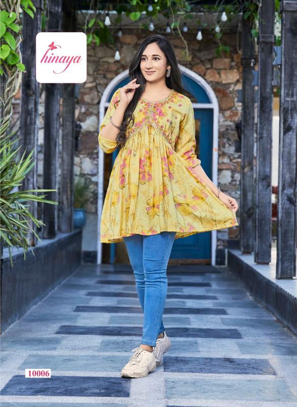 Hinaya Resham Vol 10 fabdeal kurtis buy online india Wholesale Catalog