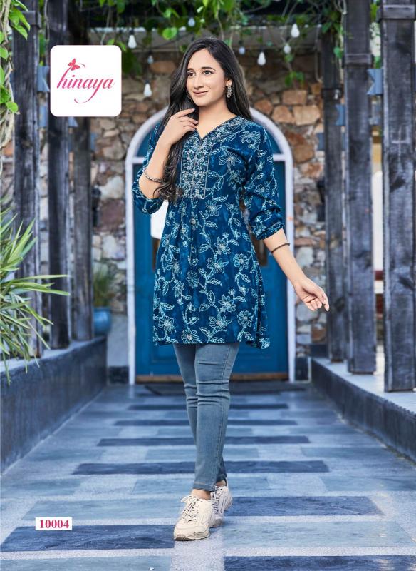 Hinaya Resham Vol 10 fabdeal kurtis buy online india Wholesale Catalog