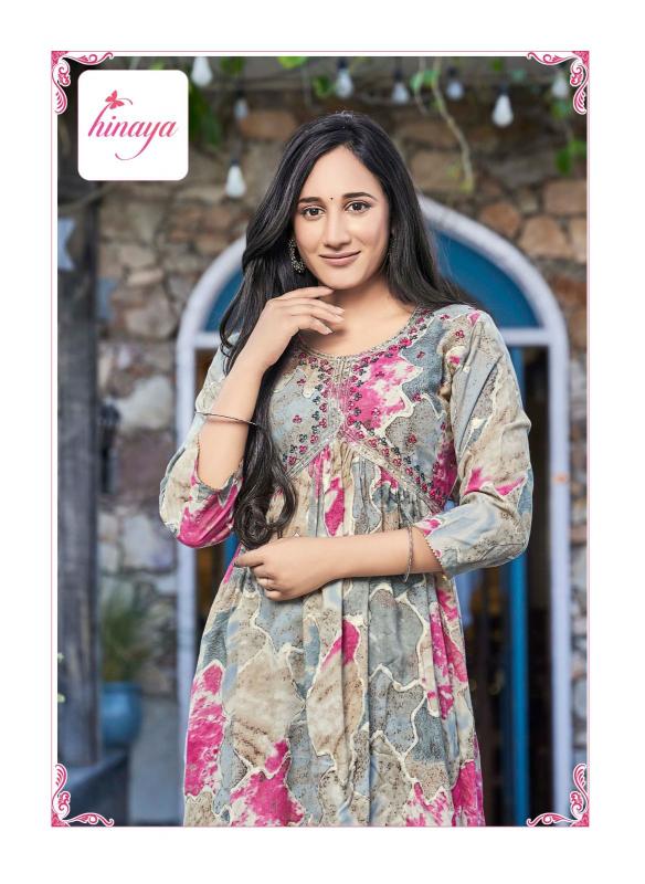 Hinaya Resham Vol 10 fabdeal kurtis buy online india Wholesale Catalog