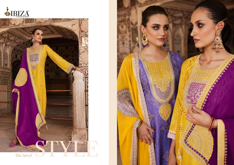 IBIZA RUBANI A BANDHANI Salwar Kameez Wholesale Catalog