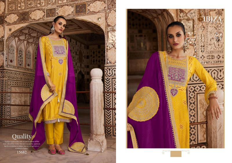 IBIZA RUBANI A BANDHANI Salwar Kameez Wholesale Catalog