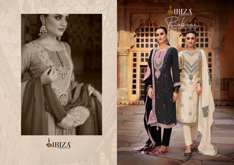 IBIZA RUBANI A BANDHANI Salwar Kameez Wholesale Catalog