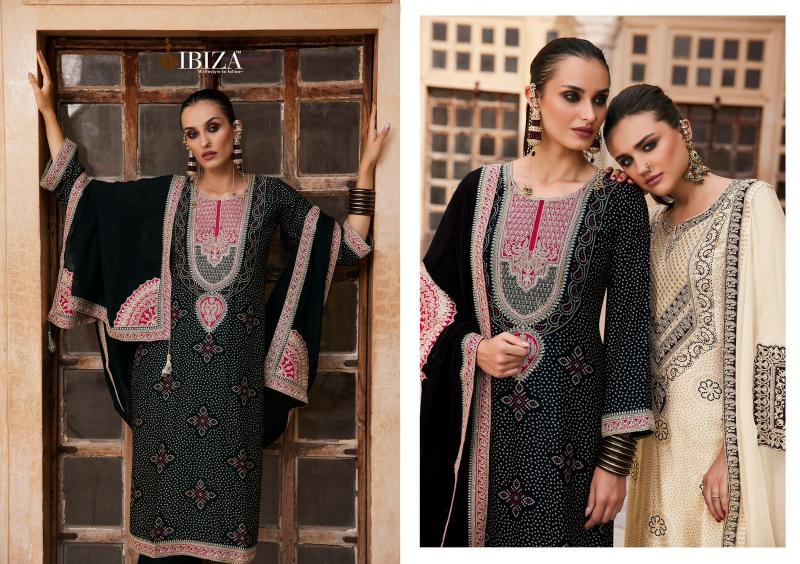 IBIZA RUBANI A BANDHANI Salwar Kameez Wholesale Catalog