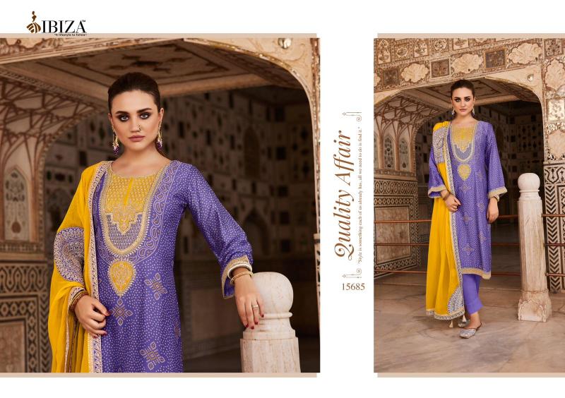 IBIZA RUBANI A BANDHANI Salwar Kameez Wholesale Catalog